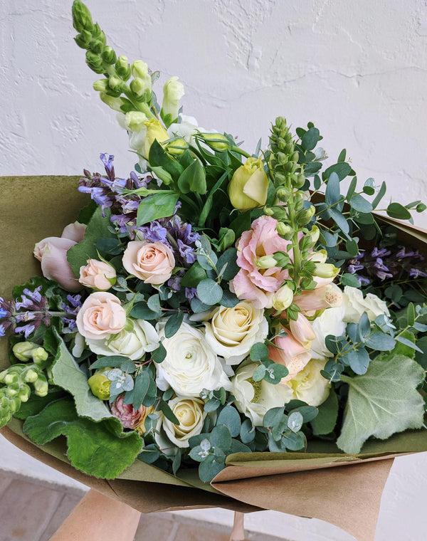 Seasonal Flower Bouquet: Lush Wrap